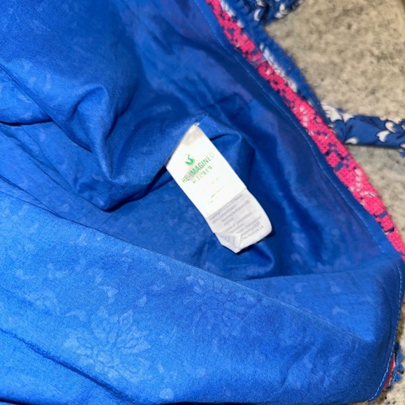 NWT J. Crew Belted Tunic Dress in Night Sky Block Print Size Large - Picture 10 of 10